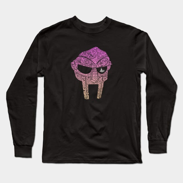 Doodle Doom Gradient 4 Long Sleeve T-Shirt by Hoki Tross Creative